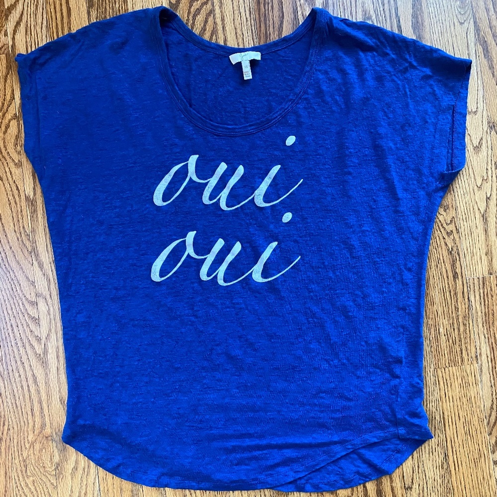 JOIE Oui Oui T-shirt XS